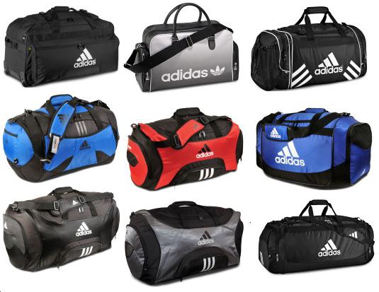 Sportovní tašky adidas, Nike a Puma (http://www.luxurymag.cz)